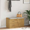 vidaXL Hallway Bench SANDNES 87x40x50 cm Solid Wood Pine