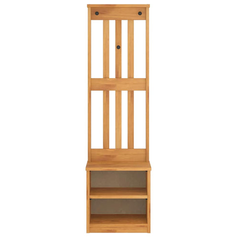 vidaXL Hall Tree SANDNES 45x40x159.5 cm Solid Wood Pine