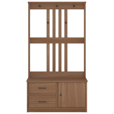vidaXL Hall Tree SANDENS 87x40x159.5cm Solid Wood Pine