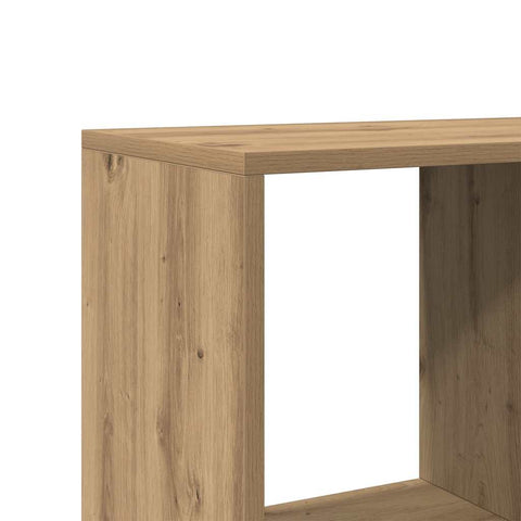 vidaXL Book Cabinet Artisian Oak 102x29x143 cm Engineered Wood