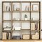 vidaXL Book Cabinet Artisian Oak 102x29x143 cm Engineered Wood