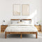 vidaXL Bedside Cabinets 2 pcs Old Wood 40x30x40 cm Engineered Wood