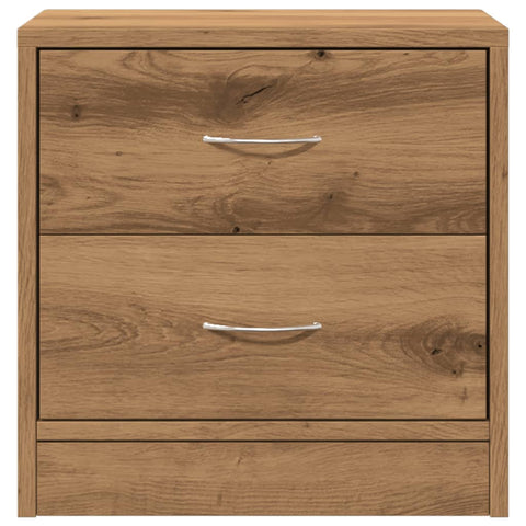 vidaXL Bedside Cabinet Artisian Oak 40x30x40 cm Engineered Wood