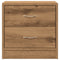 vidaXL Bedside Cabinet Artisian Oak 40x30x40 cm Engineered Wood