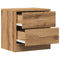 vidaXL Bedside Cabinet Artisian Oak 40x30x40 cm Engineered Wood