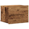 vidaXL Wall-mounted Bedside Cabinet Old Wood 40x32x30 cm