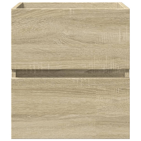 vidaXL Sink Cabinet Sonoma Oak 41x38.5x45 cm Engineered Wood