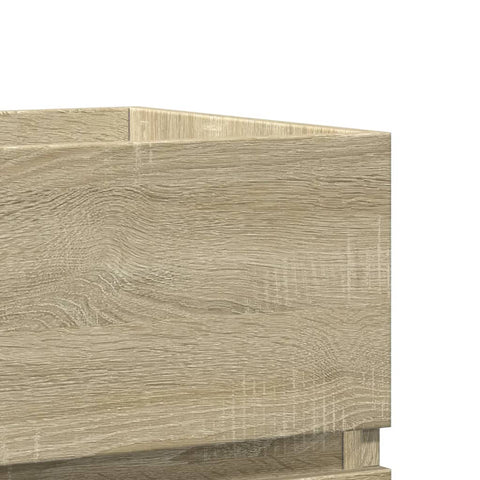 vidaXL Sink Cabinet Sonoma Oak 41x38.5x45 cm Engineered Wood