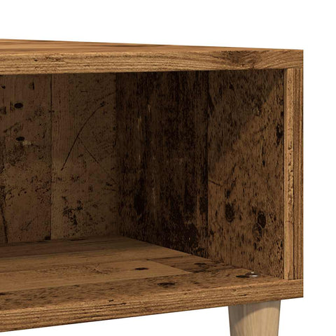 vidaXL Coffee Table Old Wood 60x60x30 cm Engineered Wood