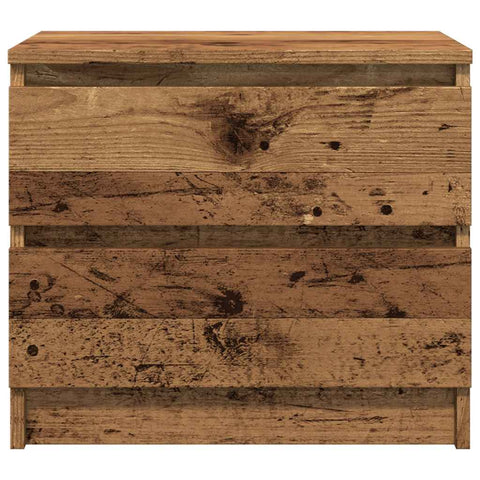 vidaXL Bedside Cabinets 2 pcs Old Wood 50x40x43.5 cm Engineered Wood