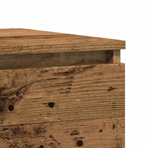 vidaXL Bedside Cabinets 2 pcs Old Wood 50x40x43.5 cm Engineered Wood
