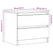 vidaXL Bedside Cabinets 2 pcs Old Wood 50x40x43.5 cm Engineered Wood