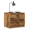vidaXL Bedside Cabinets 2 pcs Old Wood 50x40x43.5 cm Engineered Wood