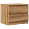 vidaXL Bedside Cabinet Artisan Oak 50x40x43.5 cm Engineered Wood