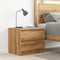 vidaXL Bedside Cabinet Artisan Oak 50x40x43.5 cm Engineered Wood