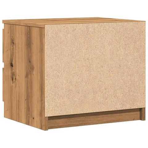 vidaXL Bedside Cabinet Artisan Oak 50x40x43.5 cm Engineered Wood