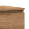 vidaXL Bedside Cabinet Artisan Oak 50x40x43.5 cm Engineered Wood