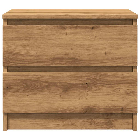 vidaXL Bedside Cabinets 2 pcs Artisan Oak 50x40x43.5 cm Engineered Wood
