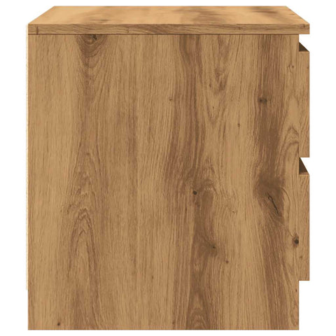 vidaXL Bedside Cabinets 2 pcs Artisan Oak 50x40x43.5 cm Engineered Wood