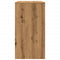 vidaXL Console Table Artisan Oak 89x41x76.5 cm Engineered Wood