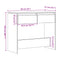 vidaXL Console Table Artisan Oak 89x41x76.5 cm Engineered Wood
