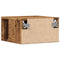 vidaXL Wall-mounted Bedside Cabinet Old Wood 35x35x20 cm