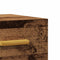 vidaXL Wall-mounted Bedside Cabinets 2 pcs Old Wood 35x35x20 cm