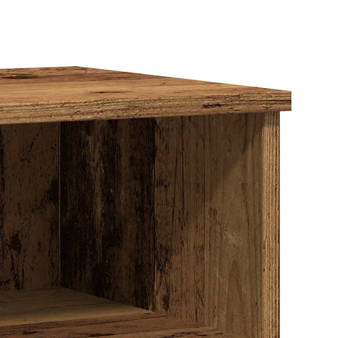 vidaXL Bedside Cabinet Old Wood 40x35x50 cm Engineered Wood