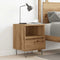 vidaXL Bedside Cabinet Artisan Oak 40x35x50 cm Engineered Wood
