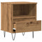 vidaXL Bedside Cabinet Artisan Oak 40x35x50 cm Engineered Wood