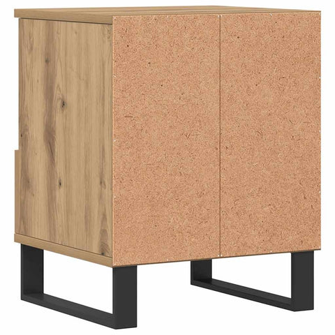 vidaXL Bedside Cabinets 2 pcs Artisan Oak 40x35x50 cm Engineered Wood