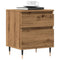 vidaXL Bedside Cabinet Artisan Oak 40x35x50 cm Engineered Wood