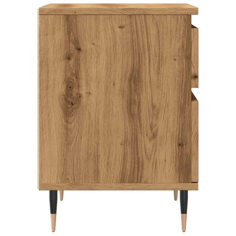 vidaXL Bedside Cabinets 2 pcs Artisan Oak 40x35x50 cm Engineered Wood