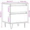 vidaXL Bedside Cabinet Old Wood 40x35x50 cm Engineered Wood