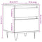 vidaXL Bedside Cabinets 2 pcs Old Wood 40x35x50 cm Engineered Wood