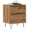 vidaXL Bedside Cabinet Artisan Oak 40x35x50 cm Engineered Wood