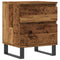 vidaXL Bedside Cabinet Old Wood 40x35x50 cm Engineered Wood