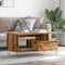 vidaXL Coffee Table Old Wood 90x49x45 cm Engineered Wood