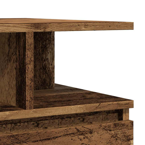 vidaXL Coffee Table Old Wood 90x49x45 cm Engineered Wood