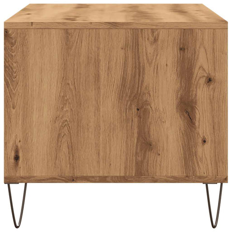 vidaXL Coffee Table Artisan Oak 90x49x45 cm Engineered Wood