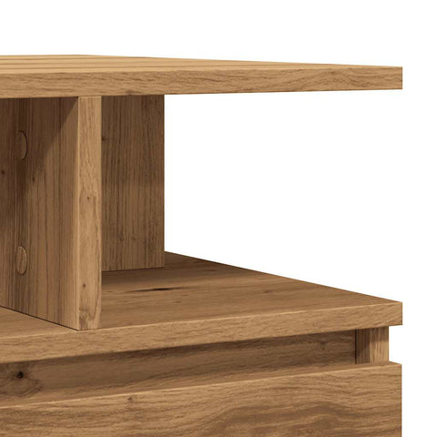 vidaXL Coffee Table Artisan Oak 90x49x45 cm Engineered Wood