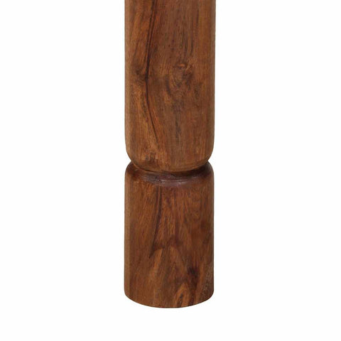 vidaXL Dining Table 80x80x77 cm Solid Wood Acacia