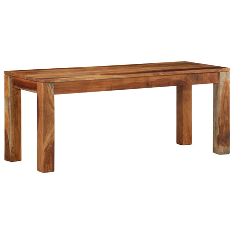 vidaXL Bench 110 cm Solid Wood Acacia