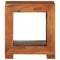 vidaXL Side Table 37x29x40 cm Solid Wood Acacia