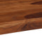 vidaXL Dining Table 120x60x76 cm Solid Wood Acacia