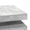 vidaXL Coffee Table 360-Degree Rotatable Concrete Grey 90x90x34.5 cm