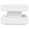 vidaXL Coffee Table 360-Degree Rotatable White 50x50x34.5 cm