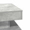 vidaXL Coffee Table 360-Degree Rotatable Concrete Grey 50x50x34.5 cm