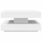 vidaXL Coffee Table 360-Degree Rotatable White 70x70x34.5 cm