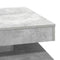 vidaXL Coffee Table 360-Degree Rotatable Concrete Grey 70x70x34.5 cm